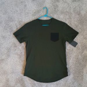 BYLT Drop Cut Lux Pocket - green large